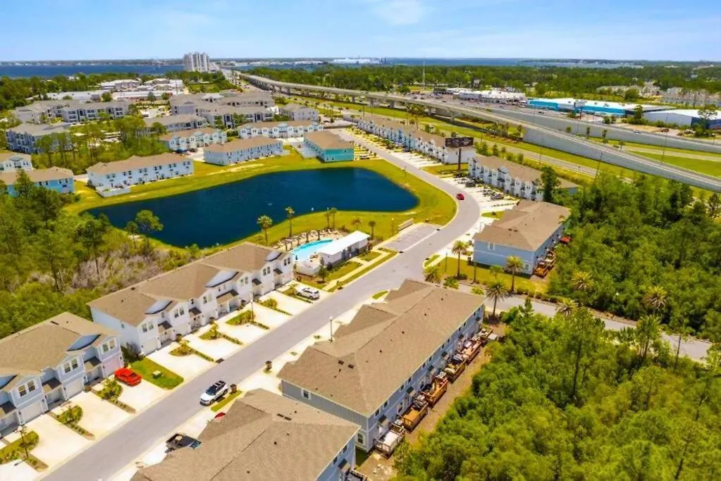 度假居 Explore Pcb Townhouse Near Publix Sports With Games 巴拿马城